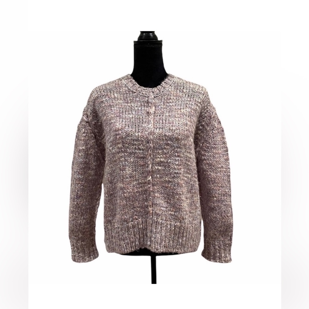 John + Jenn wool alpaca blend longsleeve oversized knit sweater size extra small